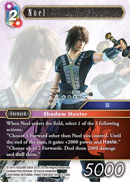 (124) Final Fantasy TCG Opus XIII: Crystal Radiance Single: Noel (13-124) Holo Common