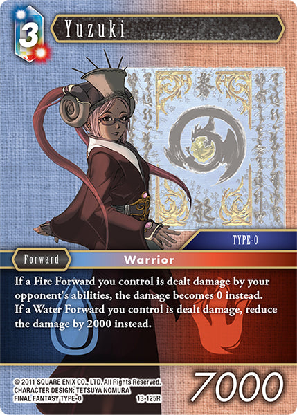 (125) Final Fantasy TCG Opus XIII: Crystal Radiance Single: Yuzuki (13-125) Holo Rare