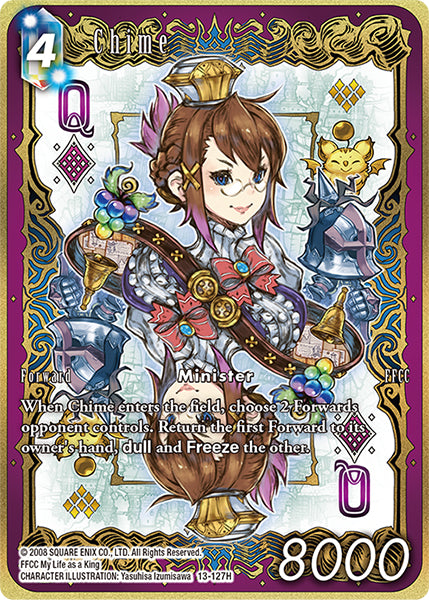 (127) Final Fantasy TCG Opus XIII: Crystal Radiance Single: Chime (13-127) (V.2) Holo Hero