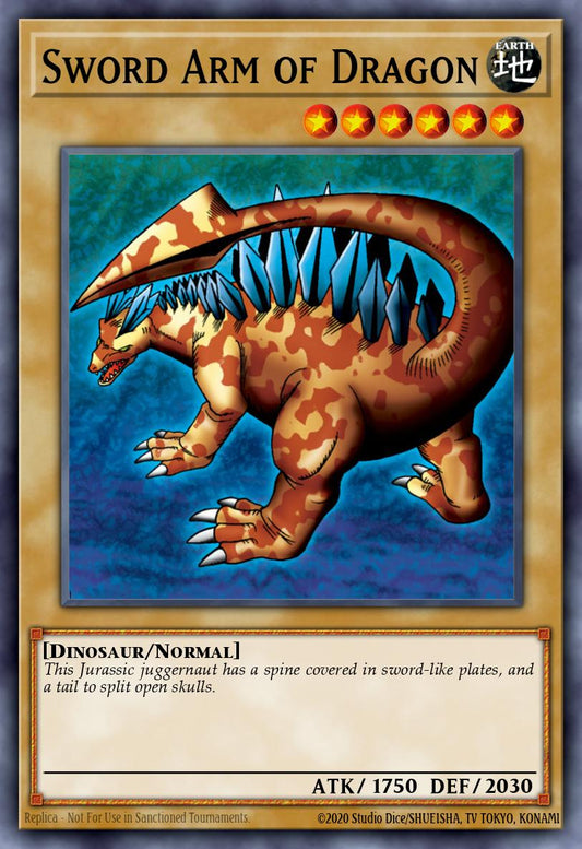 (146) YuGiOh TCG LCJW: Legendary Collection 4: Mega Pack Single: Sword Arm of Dragon  Common