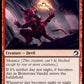 (130) Magic The Gathering Innistrad: Midnight Hunt Single: Brimstone Vandal  Common