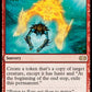 (130/332) Magic The Gathering Double Masters Single: Heat Shimmer Holo Rare