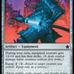 (130) Magic The Gathering Magic: The Gathering Foundations Single: Quick-Draw Katana  Common