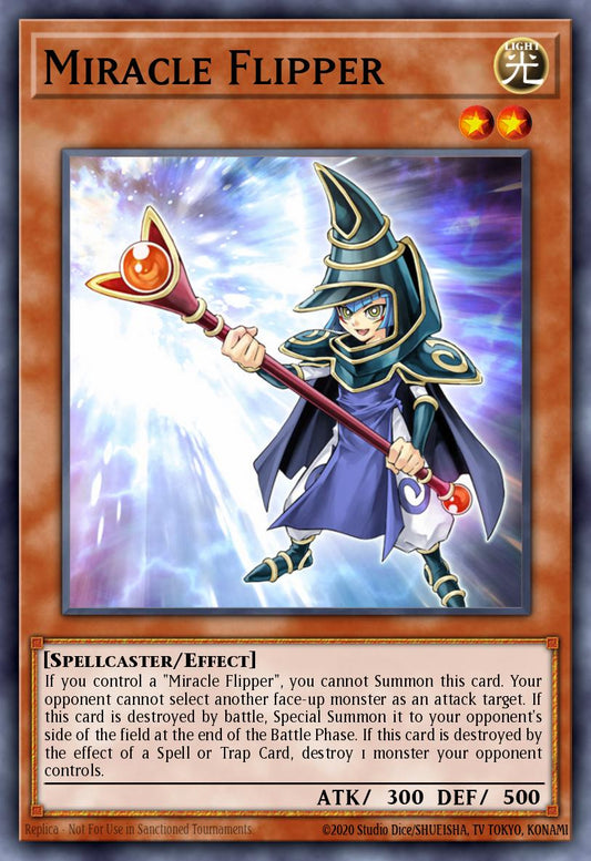 (003) YuGiOh TCG LODT: Light of Destruction Single: Miracle Flipper (V.1 - Common)  Common