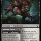 (131) Magic The Gathering Commander Legends: Battle for Baldur's Gate Single: Hezrou // Demonic Stench  Common