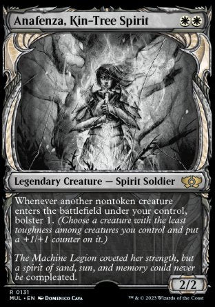 (131) Magic The Gathering Multiverse Legends Single: Anafenza, Kin-Tree Spirit (V.4)  Rare