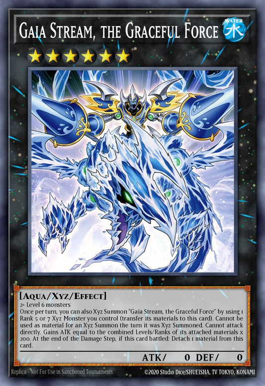 (DUAD047) YuGiOh TCG Duelist’s Advance Single: Gaia Stream, the Graceful Force  Common