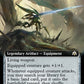 (132) Magic The Gathering Commander: March of the Machine: Extras Single: Bitterthorn, Nissa's Animus  Rare