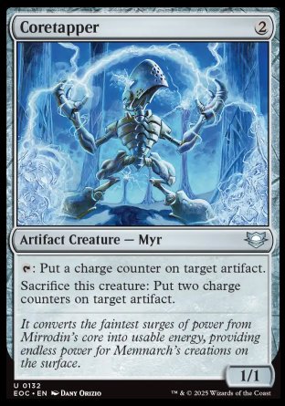 (132) Magic The Gathering Commander: Edge of Eternities Single: Coretapper  Uncommon