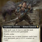 (132) Magic The Gathering Commander: Magic: The Gathering - FINAL FANTASY: Extras Single: Cyan, Vengeful Samurai Holo Rare