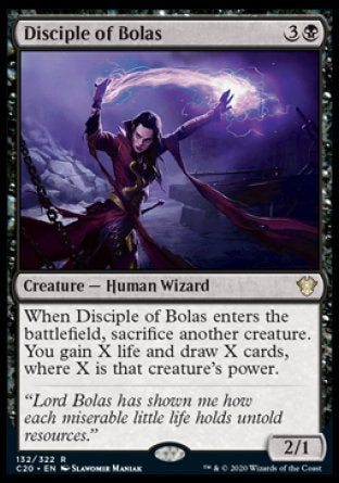 (132/322) Magic The Gathering Commander: Ikoria Single: Disciple of Bolas  Rare