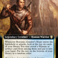 (132) Magic The Gathering Commander: The Lord of the Rings: Tales of Middle-earth: Extras Single: Boromir, Gondor's Hope  Rare