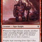 (132/269) Magic The Gathering Throne of Eldraine Single: Ogre Errant  Common