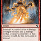 (132) Magic The Gathering Innistrad: Midnight Hunt Single: Burn the Accursed  Common