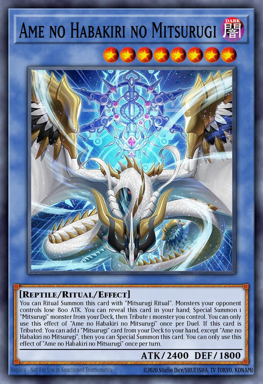 (092) YuGiOh TCG ALIN: Alliance Insight Single: Ame no Habakiri no Mitsurugi  Super Rare