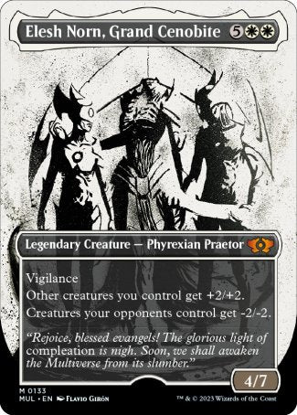(133) Magic The Gathering Multiverse Legends Single: Elesh Norn, Grand Cenobite (V.4)  Mythic