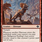 (133) Magic The Gathering The Lost Caverns of Ixalan Single: Belligerent Yearling  Uncommon