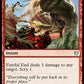 (133/254) Magic The Gathering Theros Beyond Death Single: Fateful End Holo Uncommon