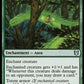 (133) Magic The Gathering Commander: Wilds of Eldraine Single: Snake Umbra  Uncommon