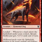 (133/280) Magic The Gathering Zendikar Rising Single: Akoum Hellhound Holo Common