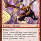 (131) Magic The Gathering The List Single: Hunted Dragon  Rare