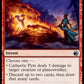 (133) Magic The Gathering Innistrad: Midnight Hunt Single: Cathartic Pyre Holo Uncommon