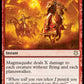 (133) Magic The Gathering Commander: Adventures in the Forgotten Realms Single: Magmaquake  Rare