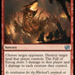 (133) Magic The Gathering The Brothers' War Single: The Fall of Kroog Holo Uncommon