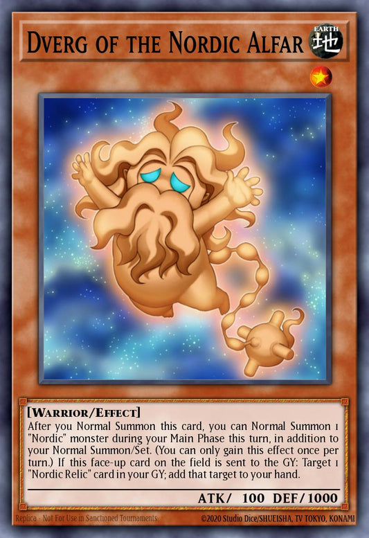 (015) YuGiOh TCG OP18: OTS Tournament Pack 18 Single: Dverg of the Nordic Alfar  Common