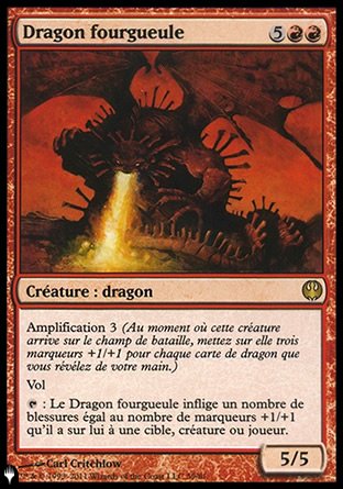 (059) Magic The Gathering The List Single: Kilnmouth Dragon  Rare