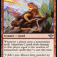 (134) Magic The Gathering Outlaws of Thunder Junction Single: Magebane Lizard  Uncommon