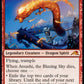(134) Magic The Gathering Kamigawa: Neon Dynasty Single: Atsushi, the Blazing Sky  Mythic
