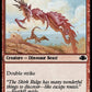 (134) Magic The Gathering Dominaria Remastered Single: Ridgetop Raptor Holo Common