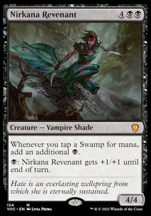 (134) Magic The Gathering Commander: Innistrad: Crimson Vow Single: Nirkana Revenant  Mythic