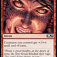 (134) Magic The Gathering Core 2021 Single: Burn Bright Holo Common
