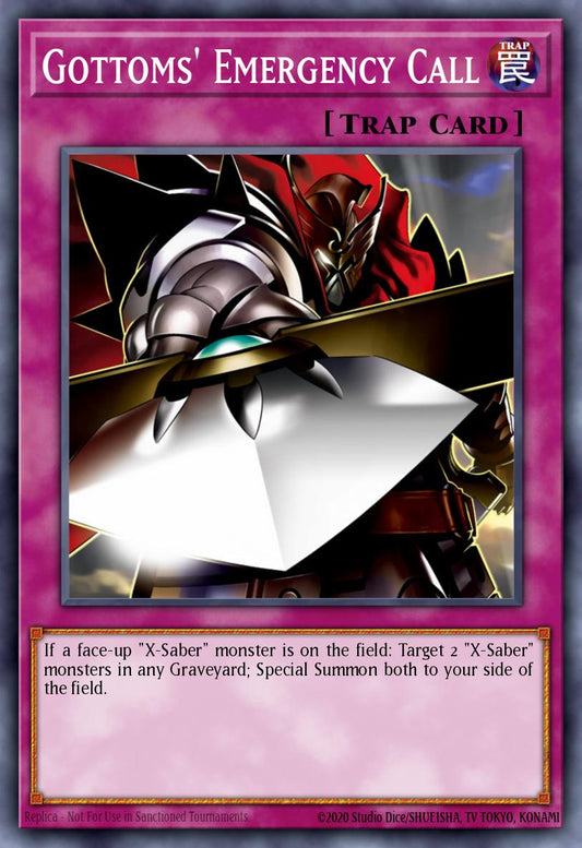 (138) YuGiOh TCG RA04: Quarter Century Stampede Single: Gottoms' Emergency Call (V.1 - Platinum Secret Rare)  Platinum Secret Rare