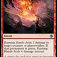 (135) Magic The Gathering Adventures in the Forgotten Realms Single: Burning Hands  Uncommon