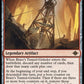 (135) Magic The Gathering The Lost Caverns of Ixalan Single: Brass's Tunnel-Grinder // Tecutlan, the Searing Rift  Rare