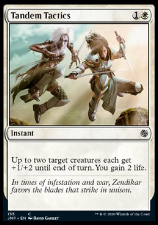 (135) Magic The Gathering Jumpstart Single: Tandem Tactics  Common