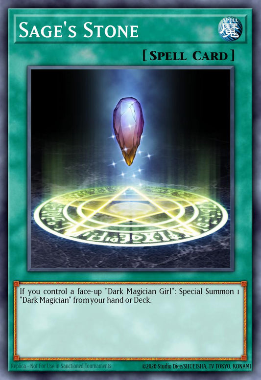 (073) YuGiOh TCG LCYW: Legendary Collection 3: Mega Pack Single: Sage's Stone  Rare