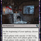 (136) Magic The Gathering Innistrad Remastered Single: Triskaidekaphobia Holo Uncommon