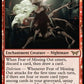(136) Magic The Gathering Duskmourn: House of Horror Single: Fear of Missing Out  Rare