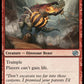 (136) Magic The Gathering The Brothers' War Single: Giant Cindermaw  Uncommon