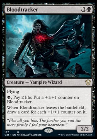 (137) Magic The Gathering Commander: Strixhaven Single: Bloodtracker  Rare