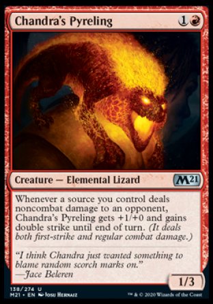(138) Magic The Gathering Core 2021: Promos Single: Shamanic Revelation  Rare