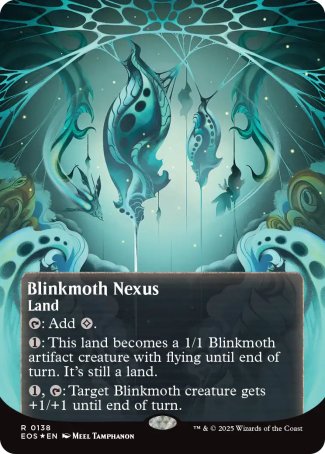 (138) Magic The Gathering Stellar Sights Single: Blinkmoth Nexus (V.4) Holo Rare