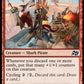 (138) Magic The Gathering Aetherdrift Single: Marauding Mako Holo Uncommon