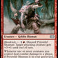 (138/332) Magic The Gathering Double Masters Single: Pyrewild Shaman Holo Uncommon