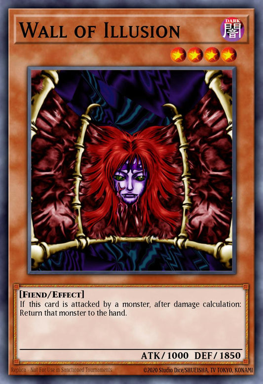 (002) YuGiOh TCG BPW2: Battle Pack 2: War of the Giants - Round 2 Single: Wall of Illusion  Super Rare