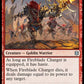 (139/280) Magic The Gathering Zendikar Rising Single: Fireblade Charger Holo Uncommon